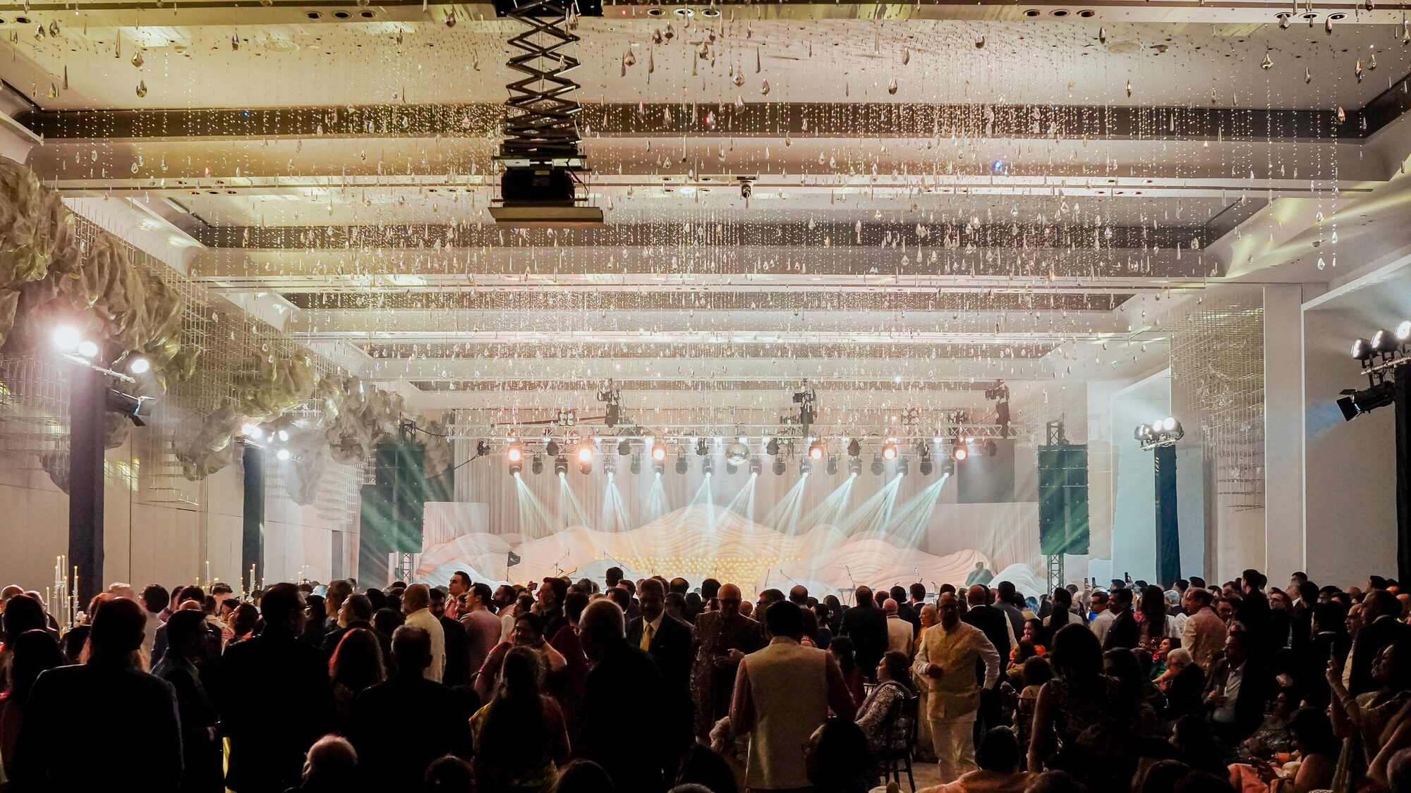 The Krishna wedding in Bangkok, catered by Marigold